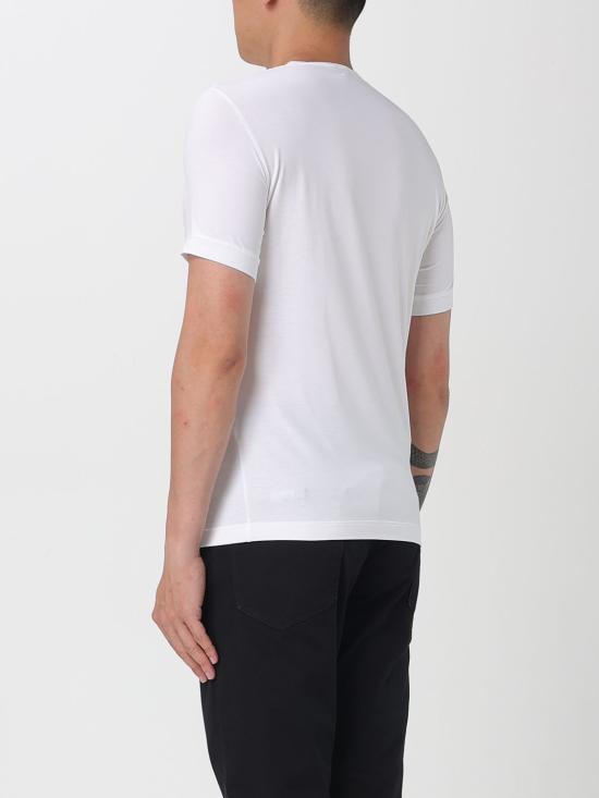 25FW 조르지오 아르마니 반팔 티셔츠 3GST52SJP4Z U090 White - GIORGIO ARMANI