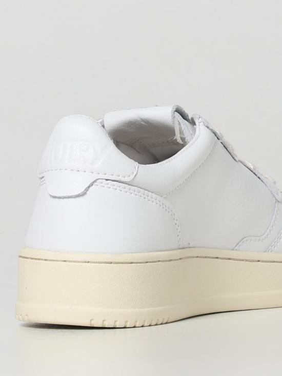 26SS 오트리 메달리스트 로우 레더 스니커즈 AULWLL15 White - AUTRY