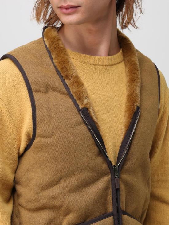 25FW 바버 웜 파일 웨이스트코트 집 인 라이너 MLI0004MLI BR31 Brown - BARBOUR