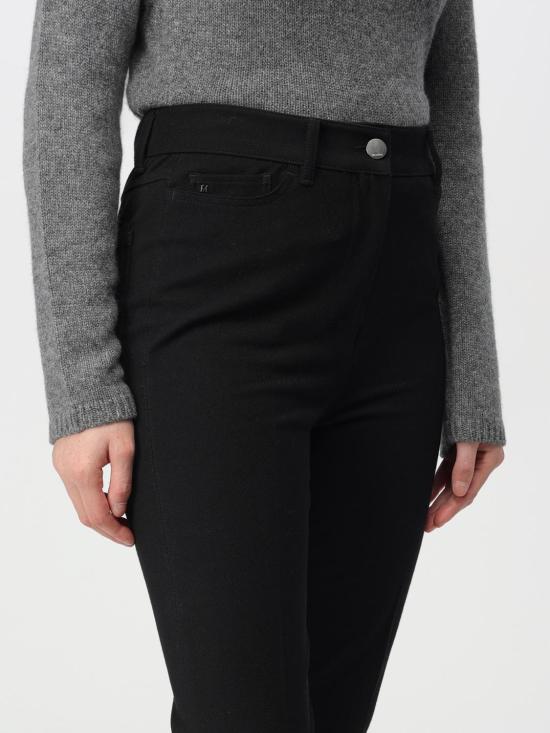 25FW 에스막스마라 스트레이트 팬츠 2429136133600 005 Black - 'S MAX MARA