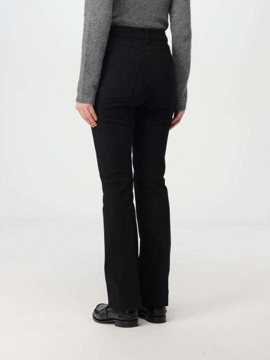 25FW 에스막스마라 스트레이트 팬츠 2429136133600 005 Black - 'S MAX MARA