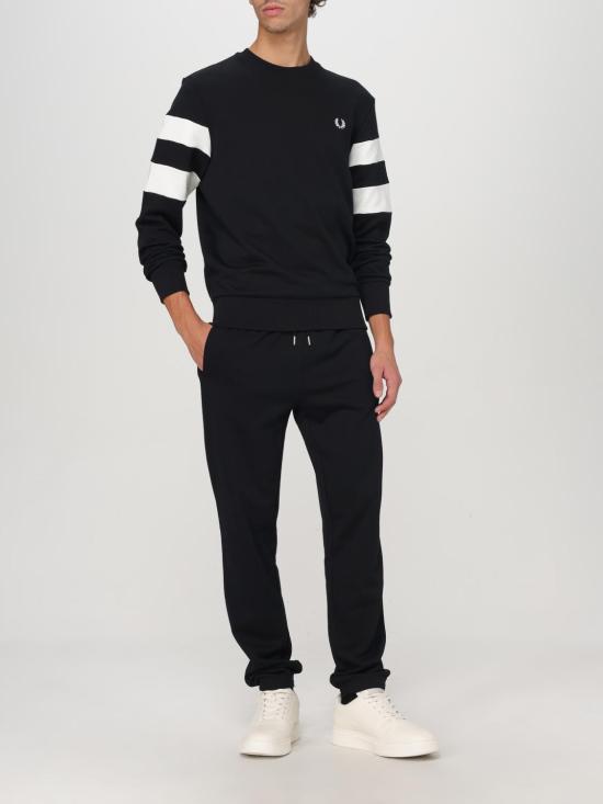 25FW 프레드페리 스트레이트 팬츠 T5505 102 Black - FRED PERRY