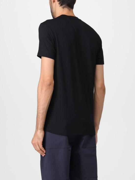 25FW 엠포리오 아르마니 반팔 티셔츠 8N1TF01JCDZ 0999 Black - EMPORIO ARMANI