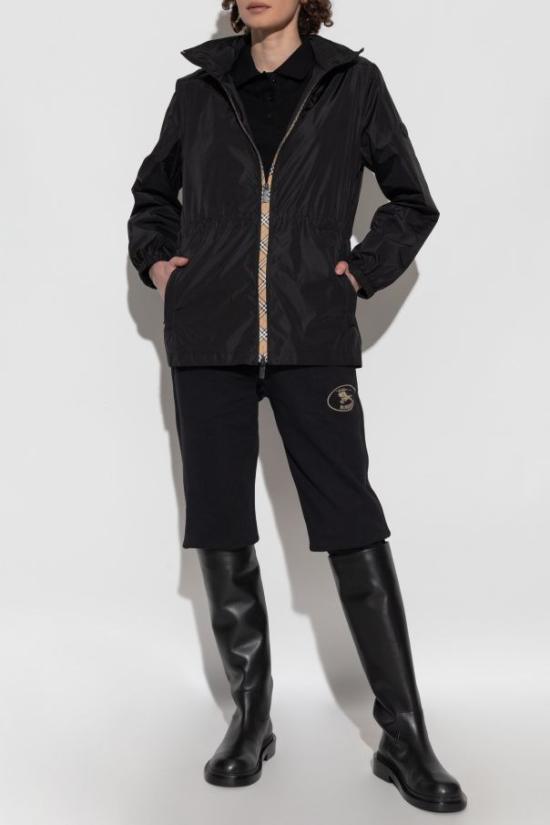 25FW 버버리 숏 나일론 파카 8110309A1189 BLACK - BURBERRY