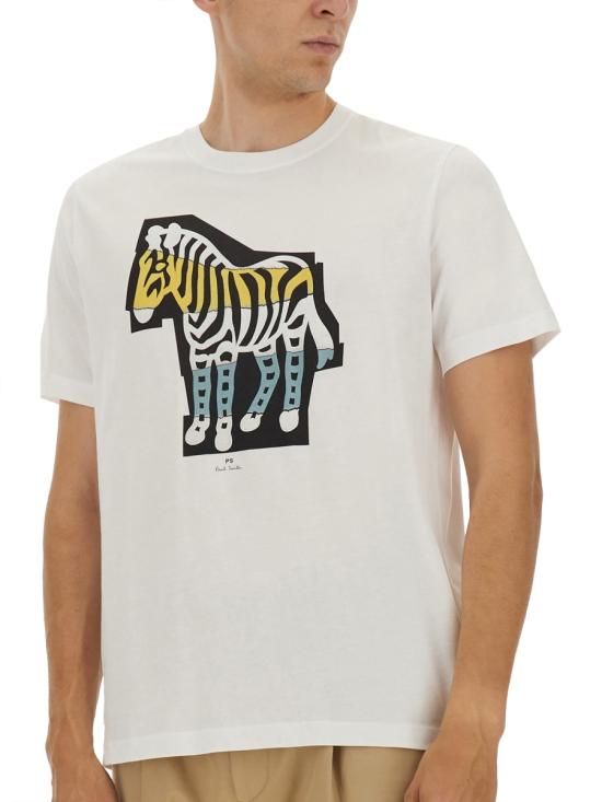 25FW PS 바이 폴스미스 반팔 티셔츠 M2R011RTP525601 WHITE - PS BY PAUL SMITH