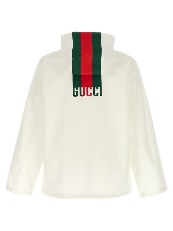 25SS 구찌 립스톱 코튼 윈드브레이커 804962ZAIAK9174 - GUCCI