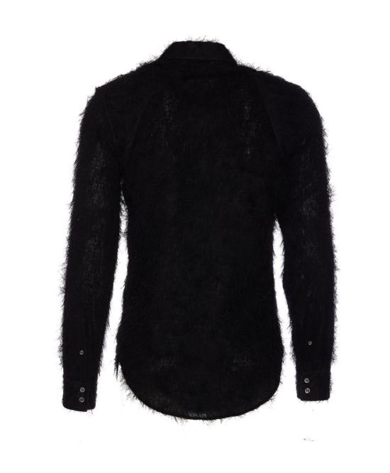 25FW 알렉산더 맥퀸 T바 하네스 셔츠 828259QRAB91000 Black - ALEXANDER MCQUEEN