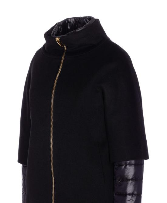 25FW 에르노 럭셔리 울 & 나일론 울트라라이트 코트  CA000544D333139300 Black - HERNO