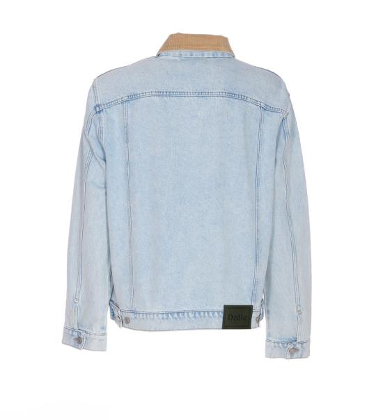 25FW 드롤드무슈 데님 자켓 JT256CO123LBE BLUE - DROLE DE MONSIEUR