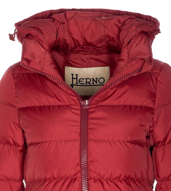 25FW 에르노 나일론 샤모니 A-셰이프  PI0660D12004Z6705 RED - HERNO