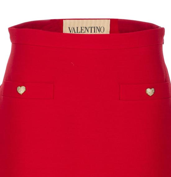 25FW 발렌티노 가라바니 숏 스커트 RACM21CFR9M RED - VALENTINO GARAVANI