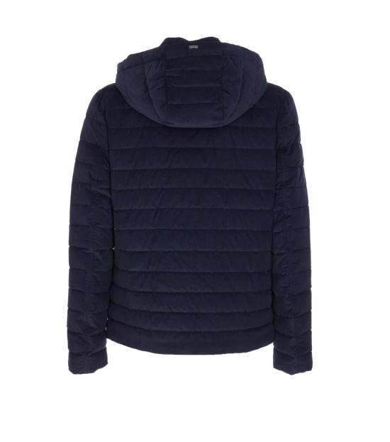 25FW 에르노 라이트 코듀로이 리조트 다운 자켓 PI00105UR132659200 BLUE - HERNO