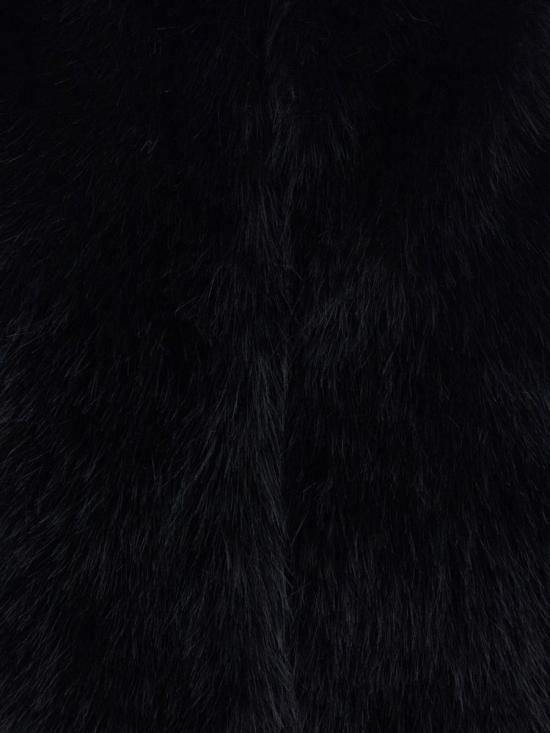 25FW 에르노 풀 인조 퍼 리조트 베스트  GC00065DR126279300 Black - HERNO