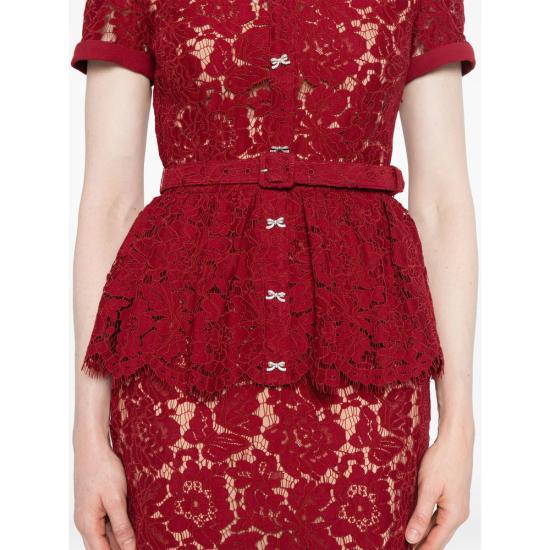 25FW 셀프 포트레이트 롱 원피스 PF25006MBBU - SELF PORTRAIT