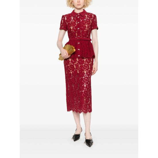 25FW 셀프 포트레이트 롱 원피스 PF25006MBBU - SELF PORTRAIT