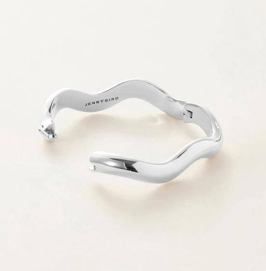  제니 버드 커프스 링크/타이 홀더 올라 팔찌 실버 - JENNY BIRD