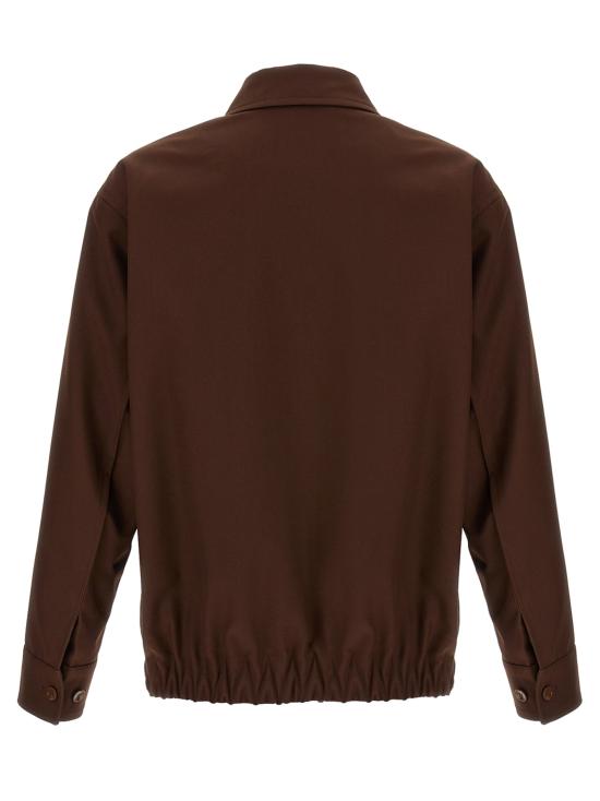 25SS 구찌 엠보스 울 트윌 지퍼 자켓 823645ZASGR2129 - GUCCI