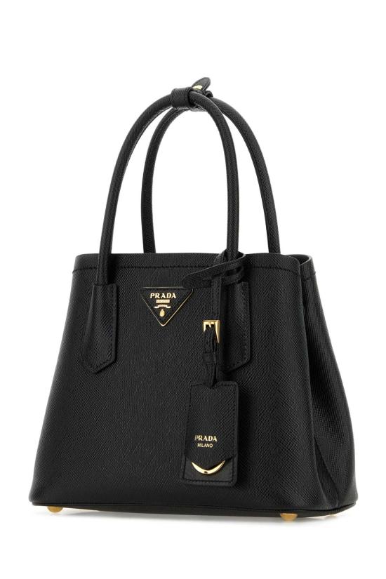 26FW 프라다 두블레 사피아노 가죽 백 1BG443VXOG2A4A F0002 Black - PRADA