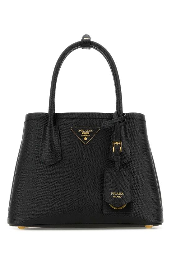 26FW 프라다 두블레 사피아노 가죽 백 1BG443VXOG2A4A F0002 Black