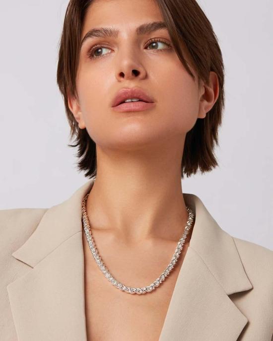  제니 버드 목걸이/팬던트 리조 네크리스 실버 - JENNY BIRD