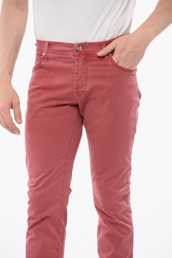  꼬르넬리아니 스트레이트 팬츠 794JD3 7120149 045 Red - CORNELIANI