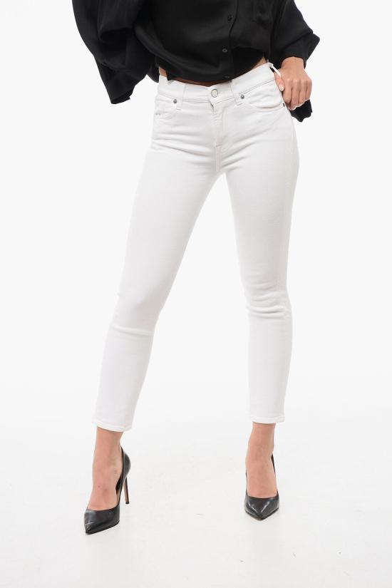  For All 7 Mankind 데님 팬츠 JSVYC140 VS WHITE White