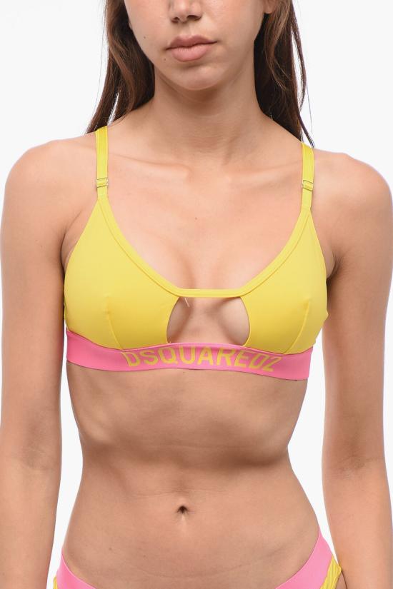  디스퀘어드2 브라 D8R164250 ISA01 722 Giallo Rosa
