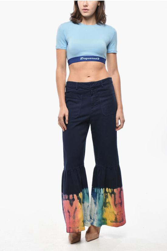  디스퀘어드2 팬티  D8MN15560 ISA01 429 Light blue - DSQUARED2