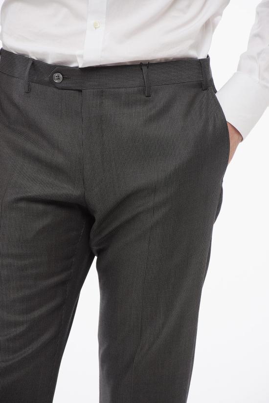  꼬르넬리아니 스트레이트 팬츠 835064 8817122 002 Gray - CORNELIANI