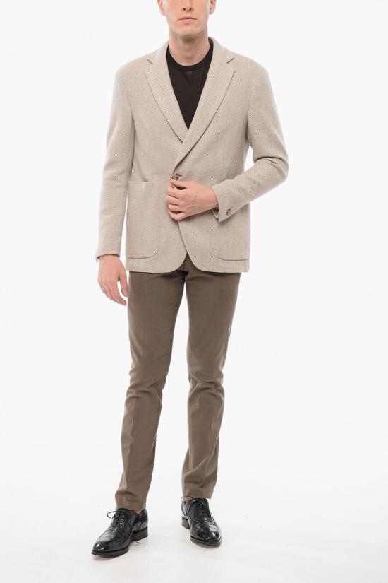  꼬르넬리아니 수트 자켓 90XZ59 2866413 036 Beige - CORNELIANI