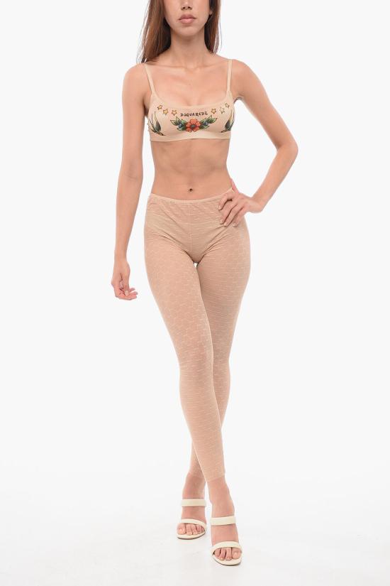  디스퀘어드2 레깅스 D8LM03930 ISA01 270 Pink - DSQUARED2