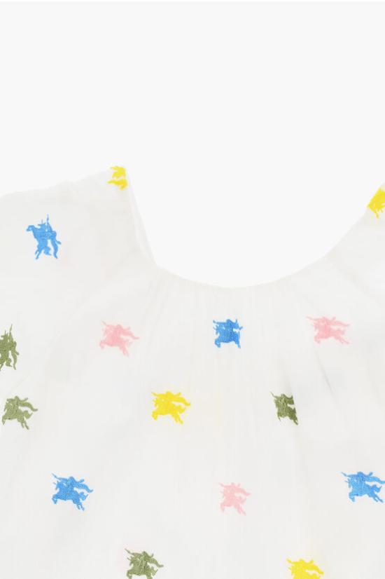  [키즈] 버버리 원피스 8078413151524 A5127 White - BURBERRY