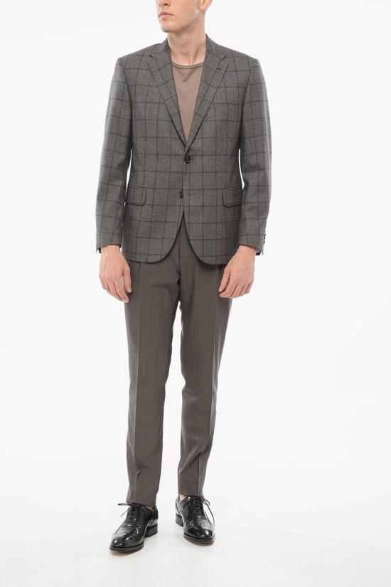  꼬르넬리아니 수트 자켓 846R40 8986333 037 Brown - CORNELIANI