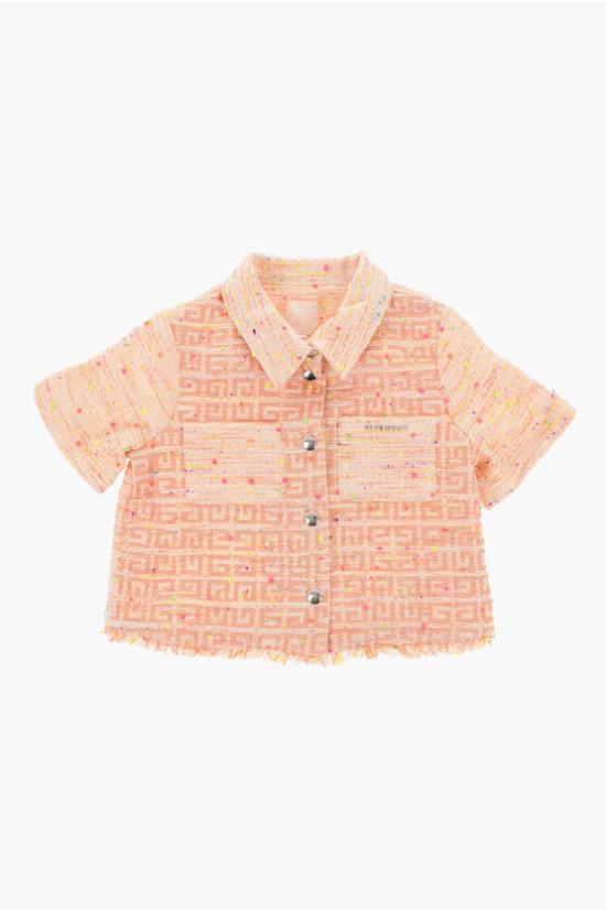  [키즈] 지방시 셔츠 H30017 BCO Z40 Orange