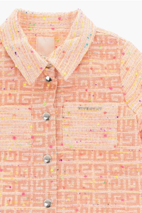  [키즈] 지방시 셔츠 H30017 BCO Z40 Orange - GIVENCHY