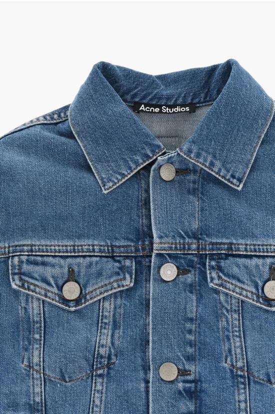  [키즈] 아크네 스튜디오 데님 자켓 D90002DE AUZ Blue - ACNE STUDIOS