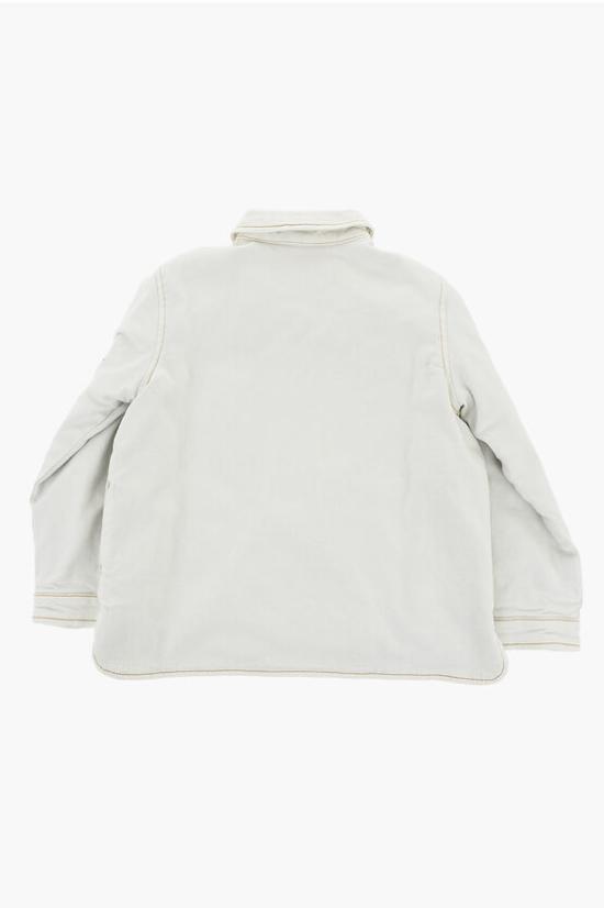  [키즈] 봉쁘앙 데님 자켓 C04BOUW00001CO 012 Light blue - BONPOINT