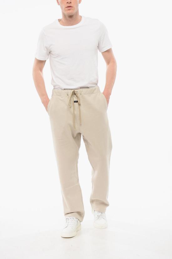  피어오브갓 스트레이트 팬츠 FGE40 006 FLC 024 CEMENT Beige - FEAR OF GOD