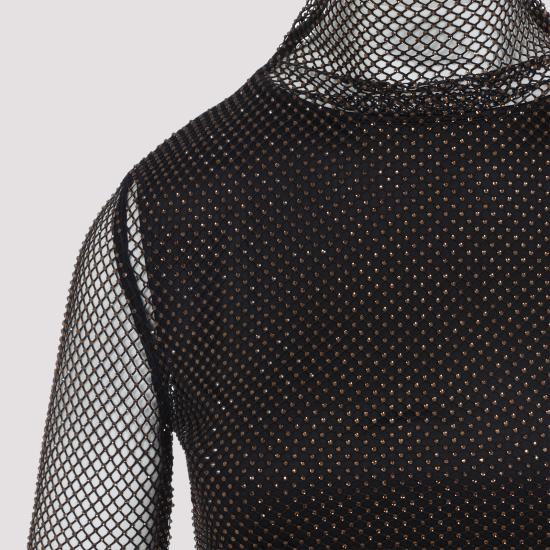 25FW 스포트막스 긴팔 티셔츠 2522946061600 13140 003 NERO MARRONE - SPORTMAX