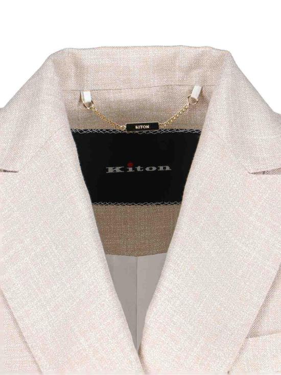 25SS 키톤 수트 자켓 D46523K0919B02013 Beige - KITON