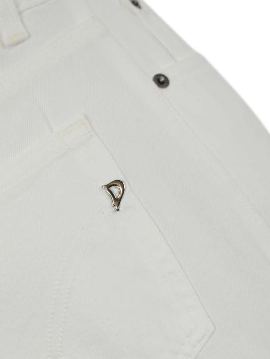 26SS 돈답 스트레이트 팬츠 DP775BFE020DBM5000 White - DONDUP
