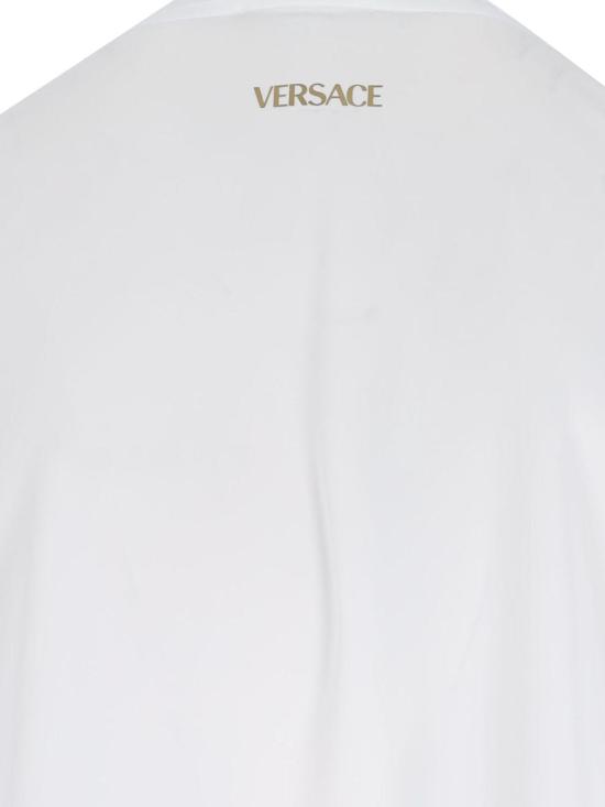 25FW 베르사체 반팔 티셔츠 10040791A111192W110 White - VERSACE