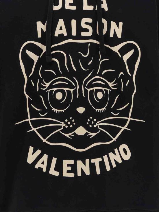  발렌티노 가라바니 후드 티셔츠 7V3MF28NB339RA Black - VALENTINO GARAVANI