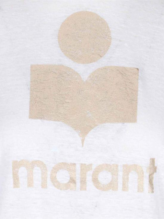 26SS 이자벨마랑에뚜왈 반팔 티셔츠 TS0001FBA1N10EWHLG White - ISABEL MARANT ETOILE