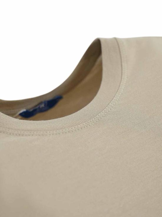  키레드 반팔 티셔츠 W81210KISSM03 Beige - KIRED