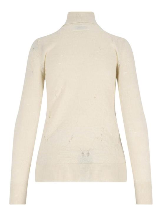  MM6 메종마르지엘라 터틀넥 S52HA0299M13134103 White - MM6 MAISON MARGIELA