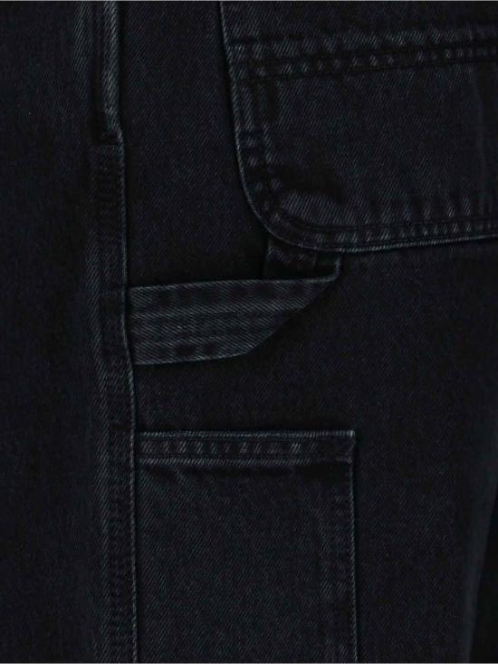 26SS 칼하트 스미스 데님 싱글 니 팬츠 I0320248906 Black - CARHARTT