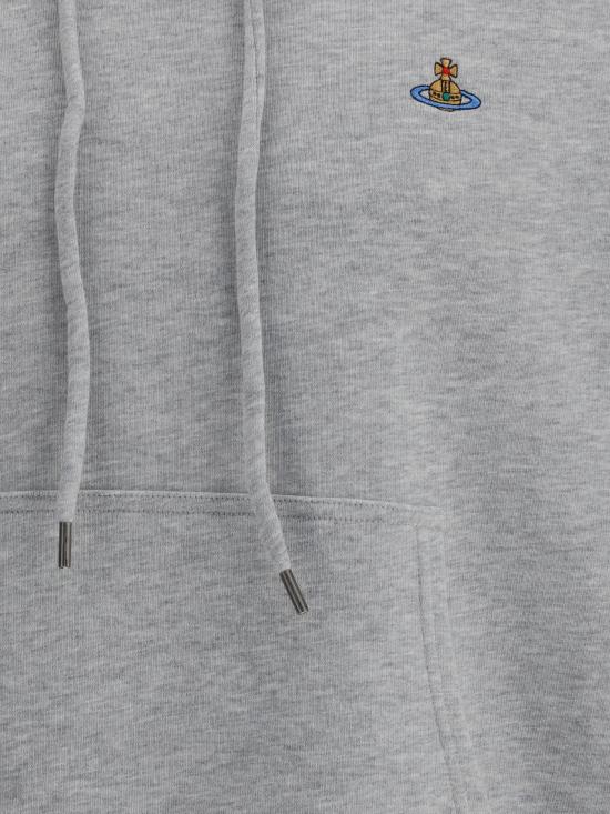 25FW 비비안웨스트우드 후드 티셔츠 2I01000MJ006O P001 GREY - VIVIENNE WESTWOOD