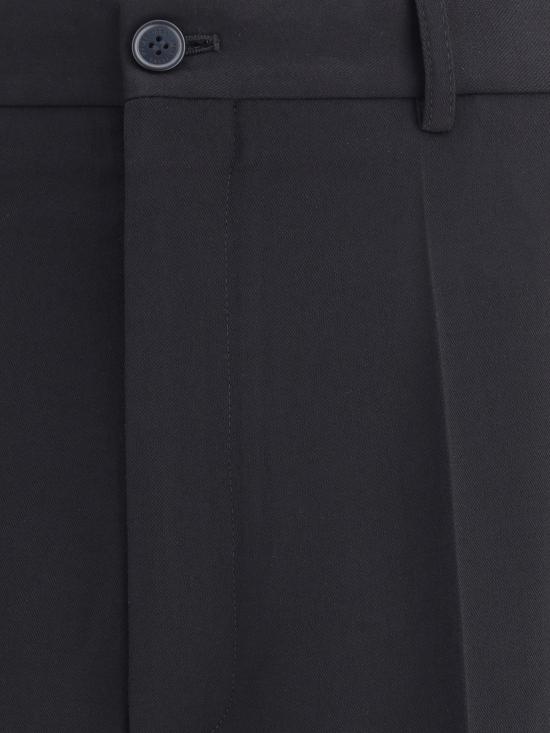 25FW 발렌시아가 스트레이트 팬츠 841107TRT01 1000 BLACK - BALENCIAGA