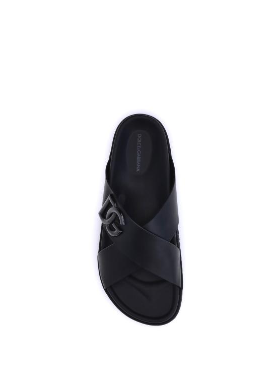 26SS 돌체앤가바나 샌들 A80525A9Q67 80999 BLACK - DOLCE & GABBANA